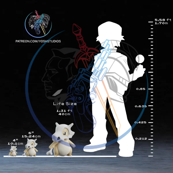 Life Size #0104 3D Printer STL File - Image 2