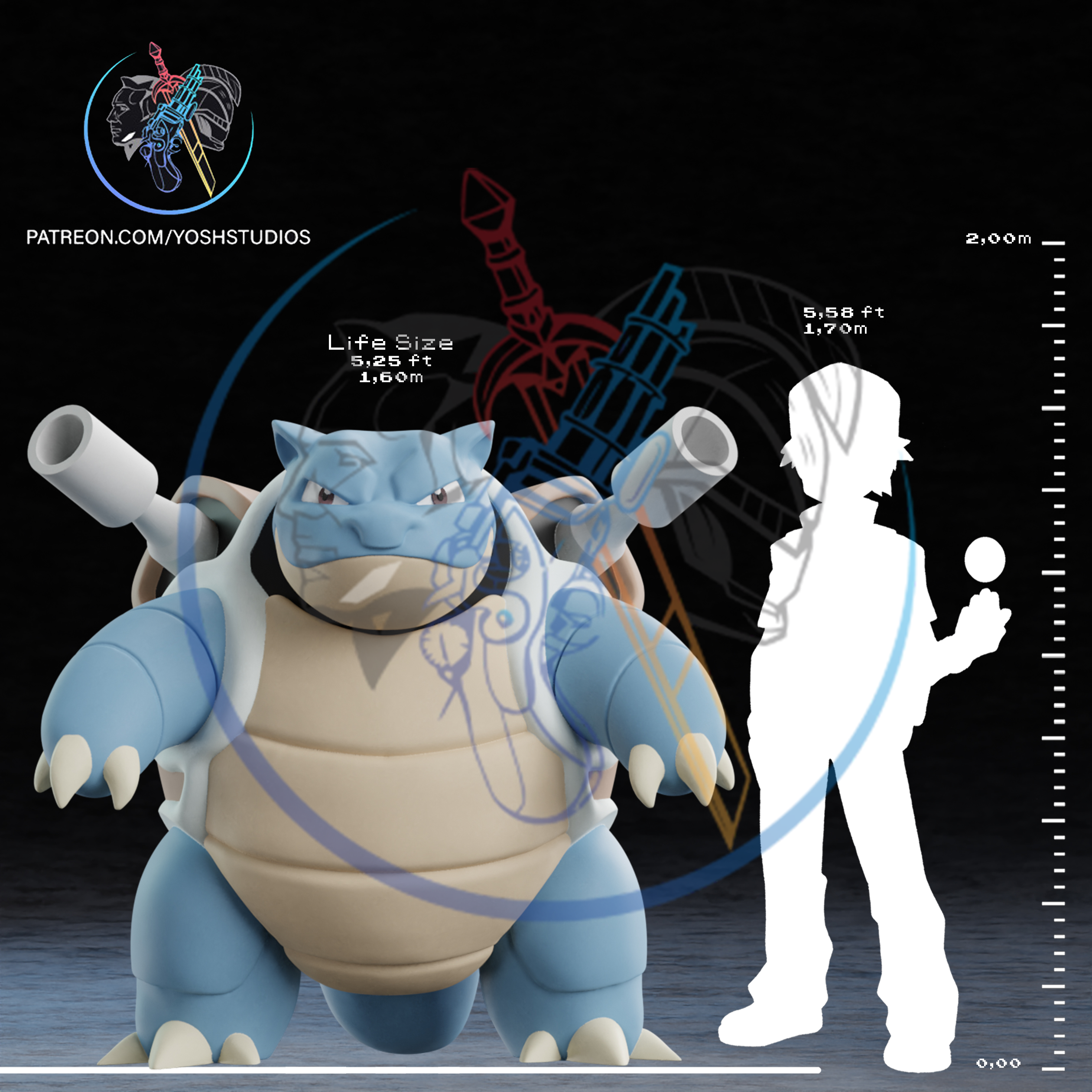 Life Size #0009 3D Printer STL File - Image 2