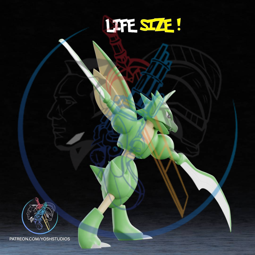 Life Size #0123 3D Printer STL File - Image 4