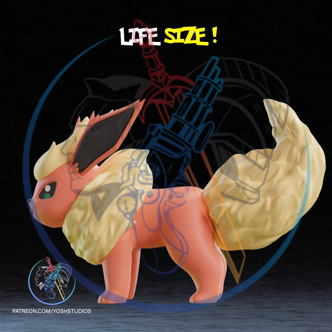 Life Size #0136 3D Printer STL File - Image 4