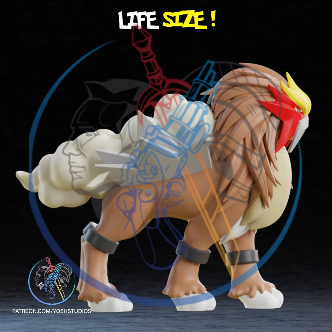 Life Size #0244 3D Printer STL File - Image 5