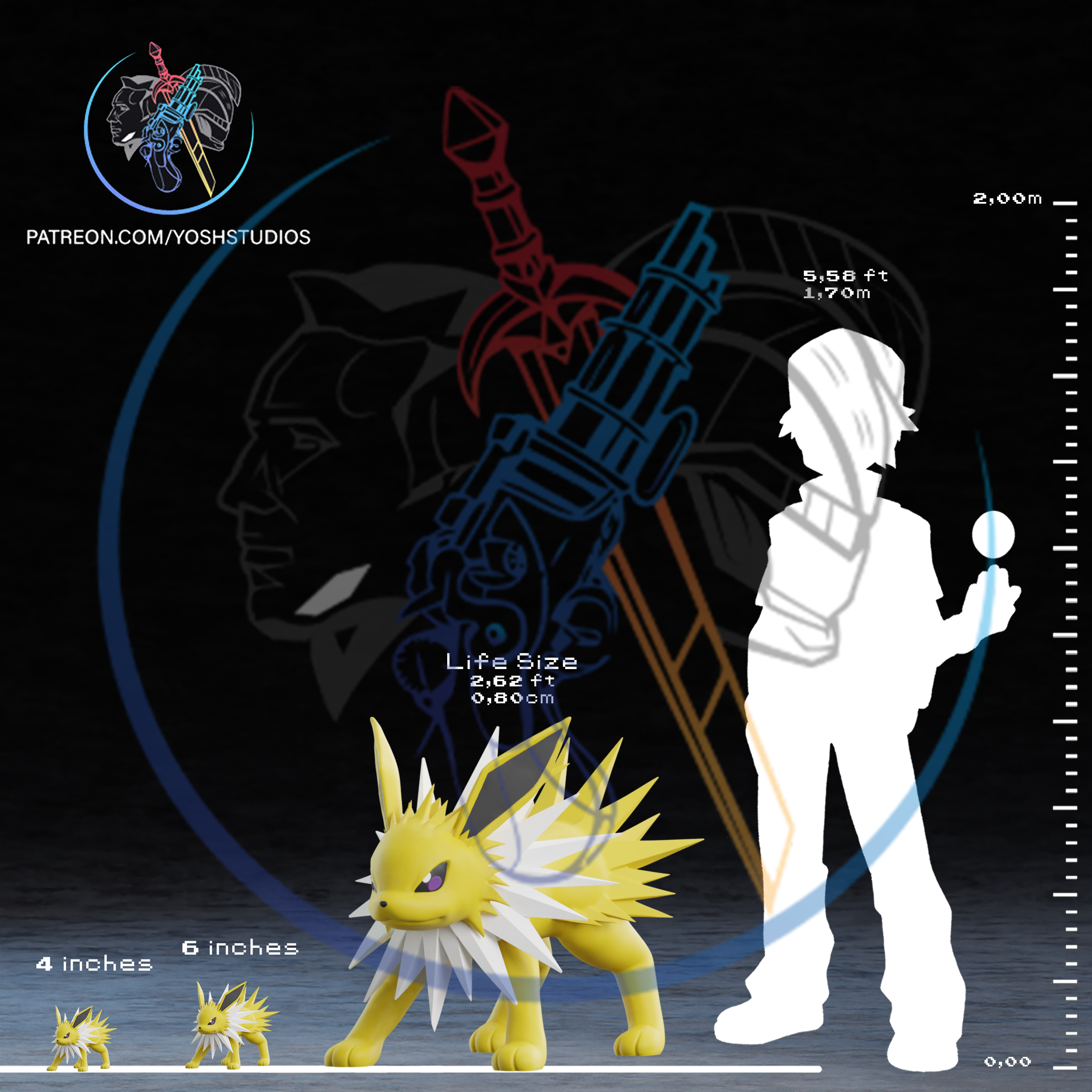 Life Size #0135 3D Printer STL File - Image 2