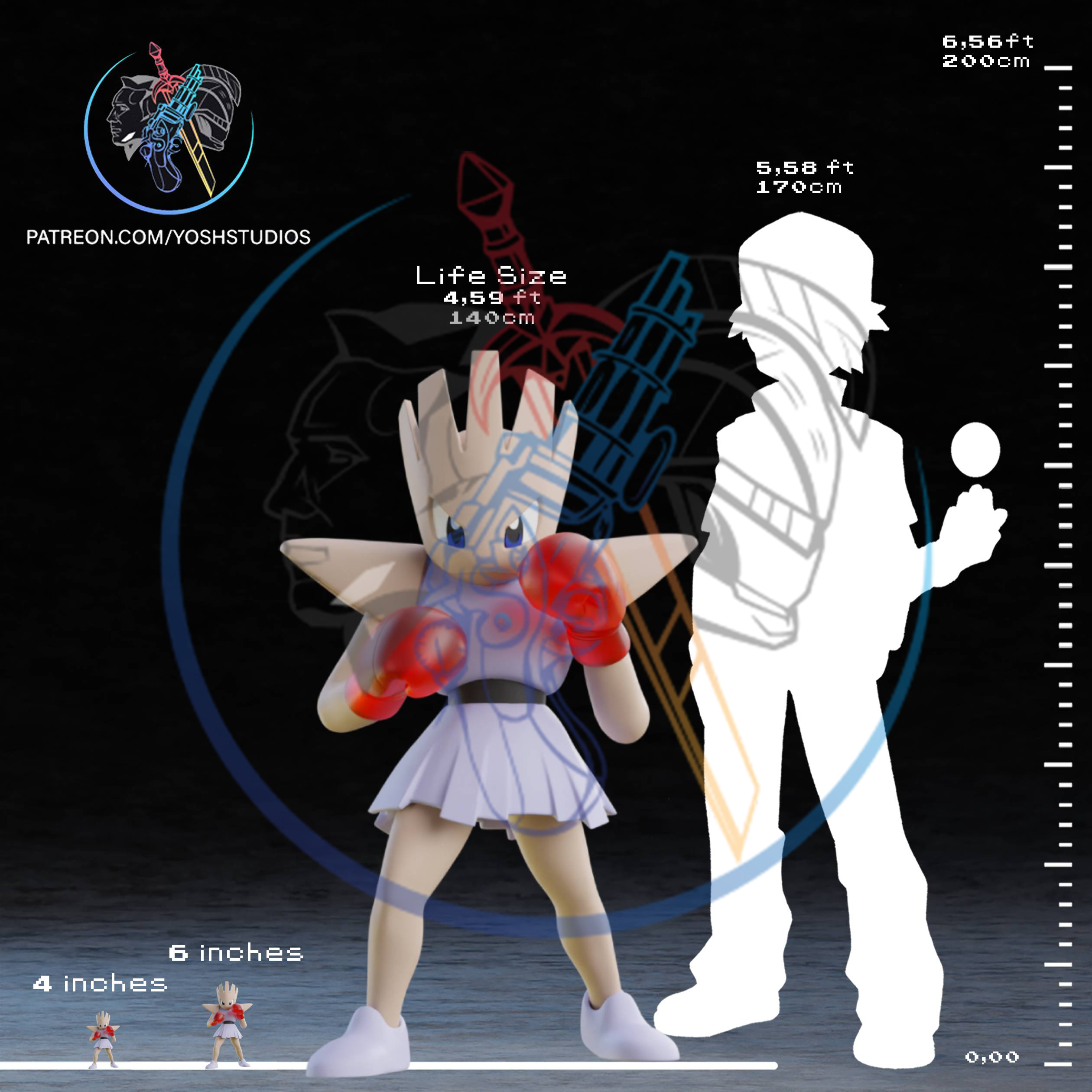 Life Size #0107 3D Printer STL File - Image 2