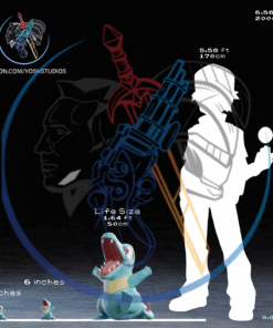 Alternative view of Life Size #0158 3D Printer STL File