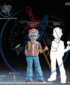Alternative view of Life Size Trainer 3D Printer STL File