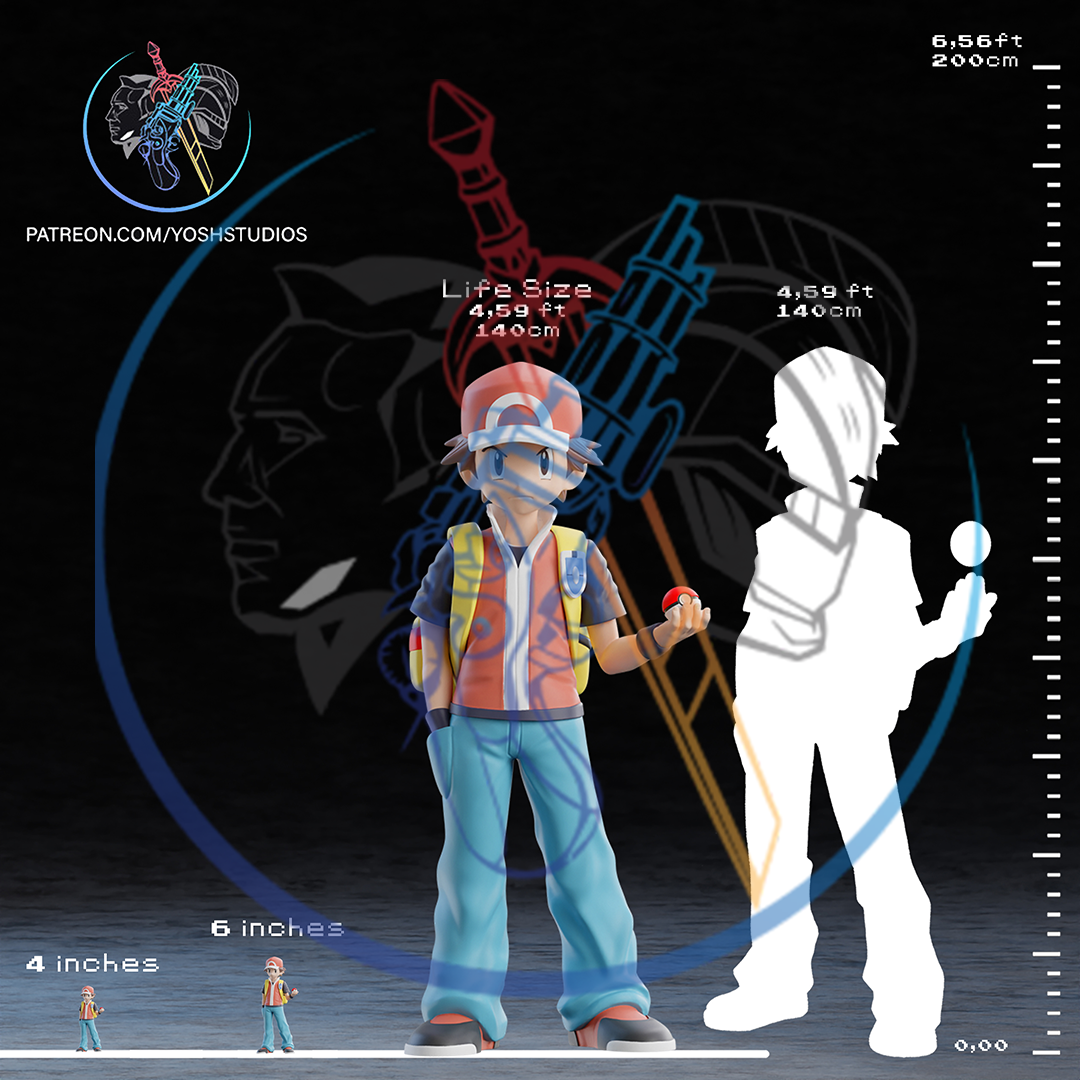 Life Size Trainer 3D Printer STL File - Image 2