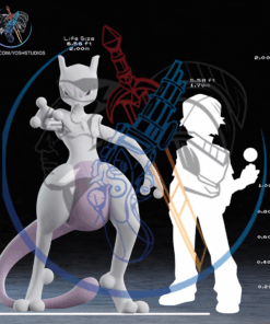 Alternative view of Life Size #0150 3D Printer STL File