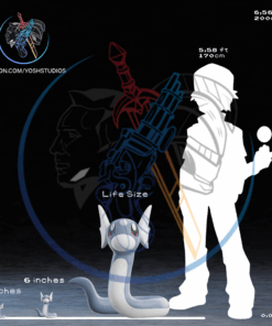 Alternative view of Life Size #0147 3D Printer STL File