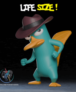 Life Size Fedora Duck 3D Printer STL File