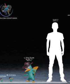 Alternative view of Life Size Fedora Duck 3D Printer STL File