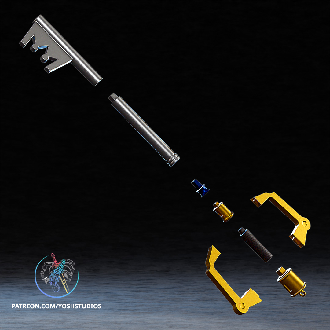 Kingdom Key 3D Printer STL File - Image 7