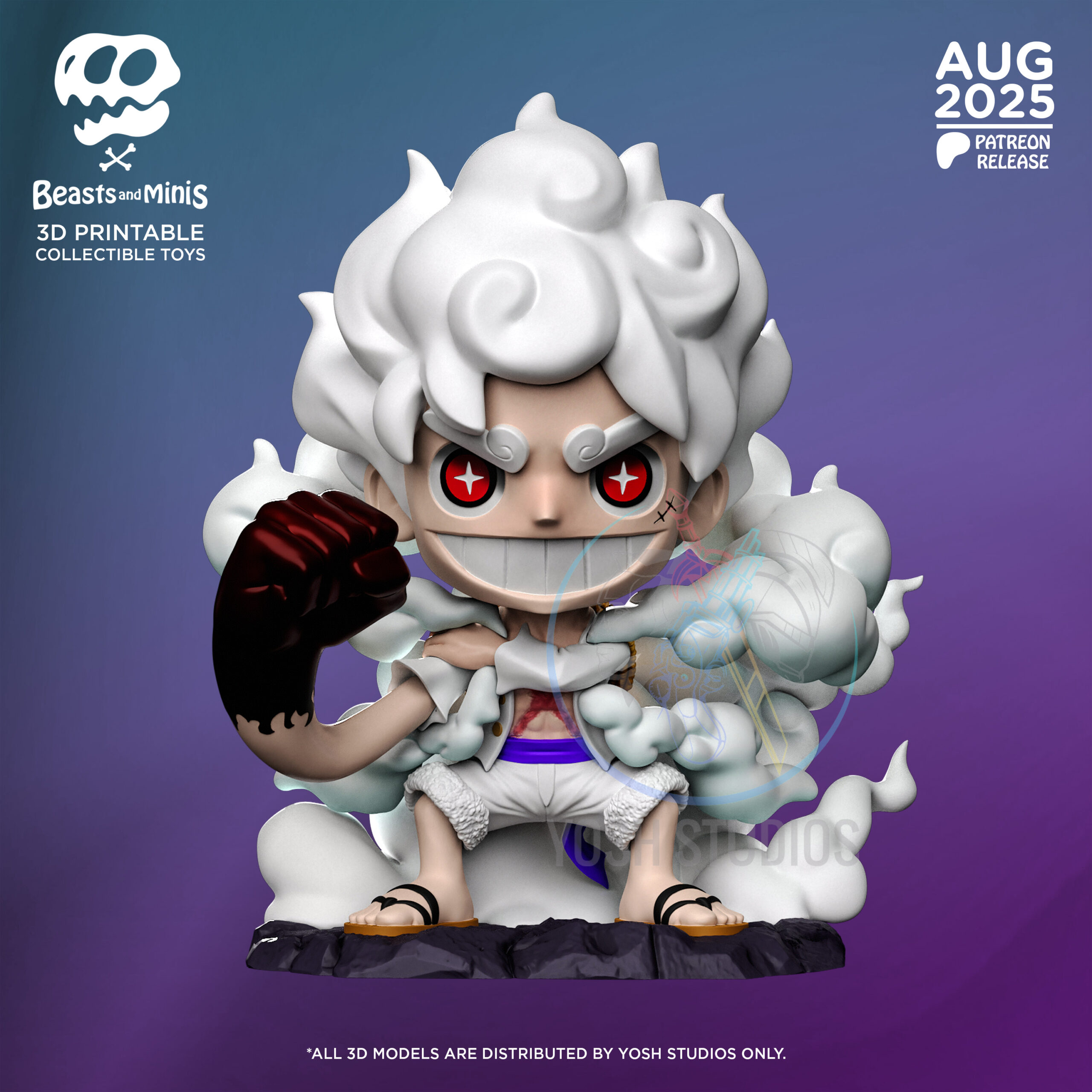 Pirate King Mini 3D Printer STL File - Image 2