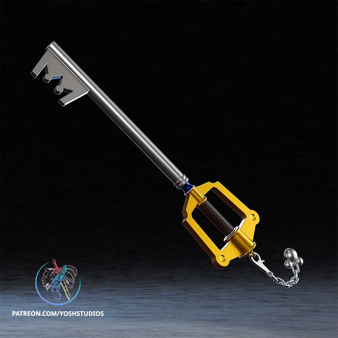 Kingdom Key 3D Printer STL File