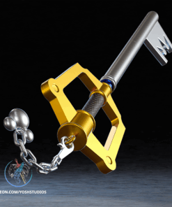 Alternative view of Kingdom Key 3D Printer STL File