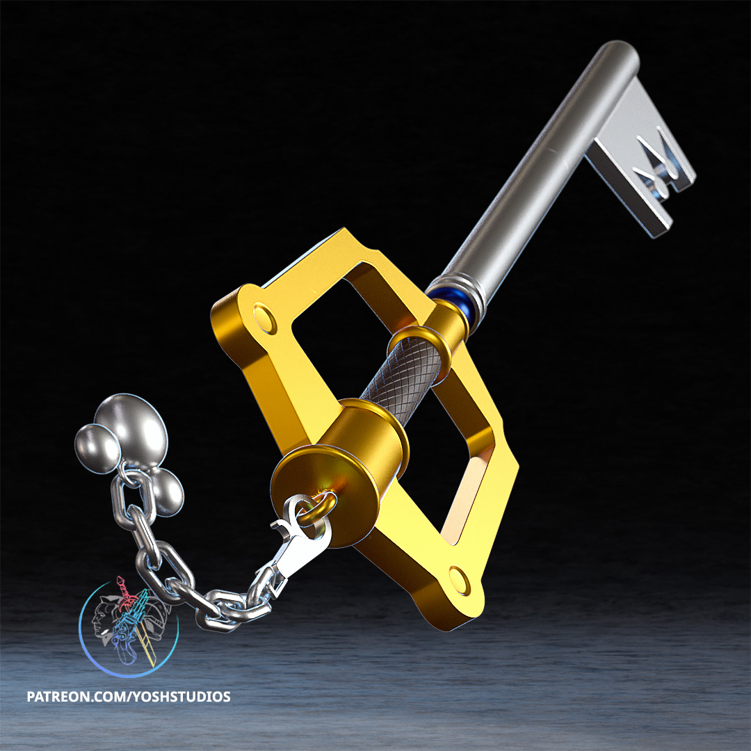 Kingdom Key 3D Printer STL File - Image 2