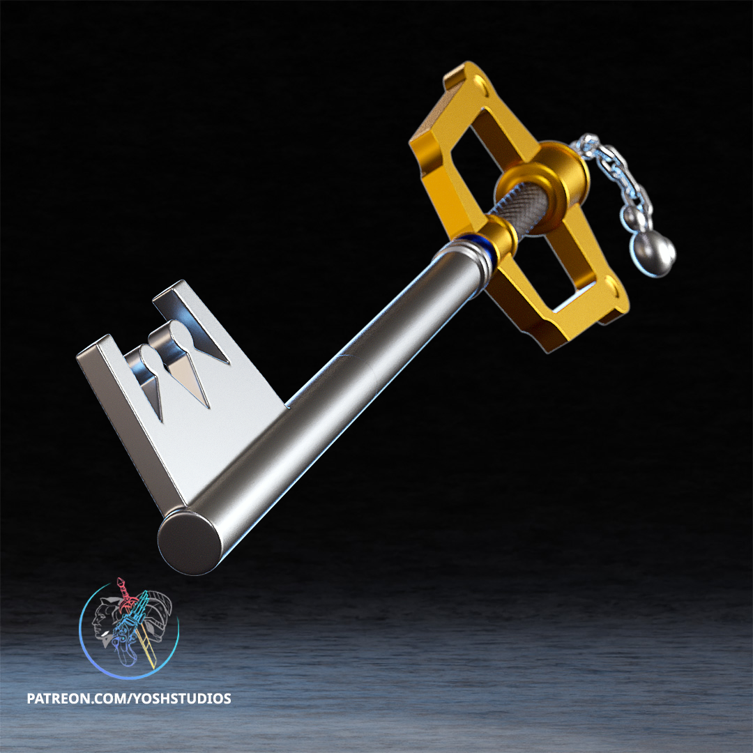 Kingdom Key 3D Printer STL File - Image 3