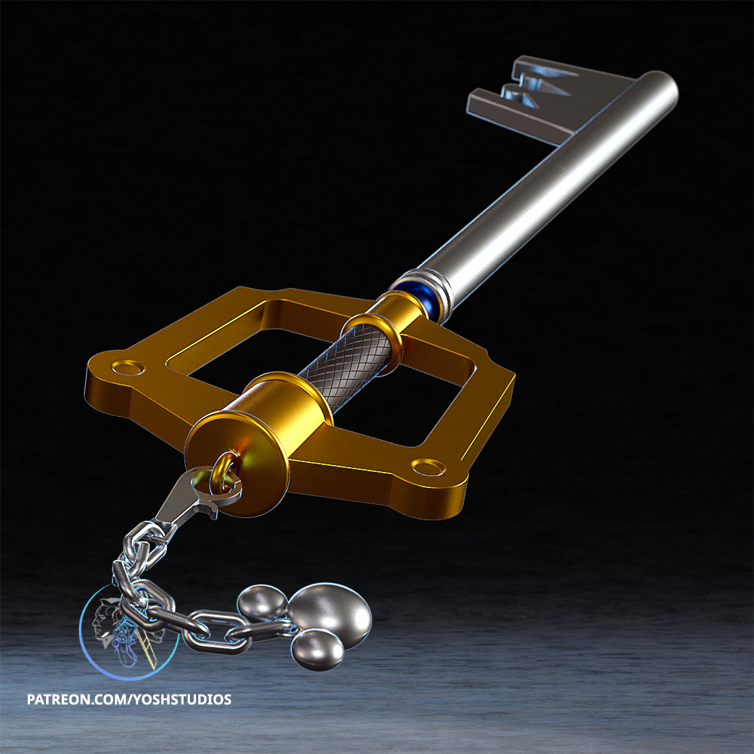 Kingdom Key 3D Printer STL File - Image 5