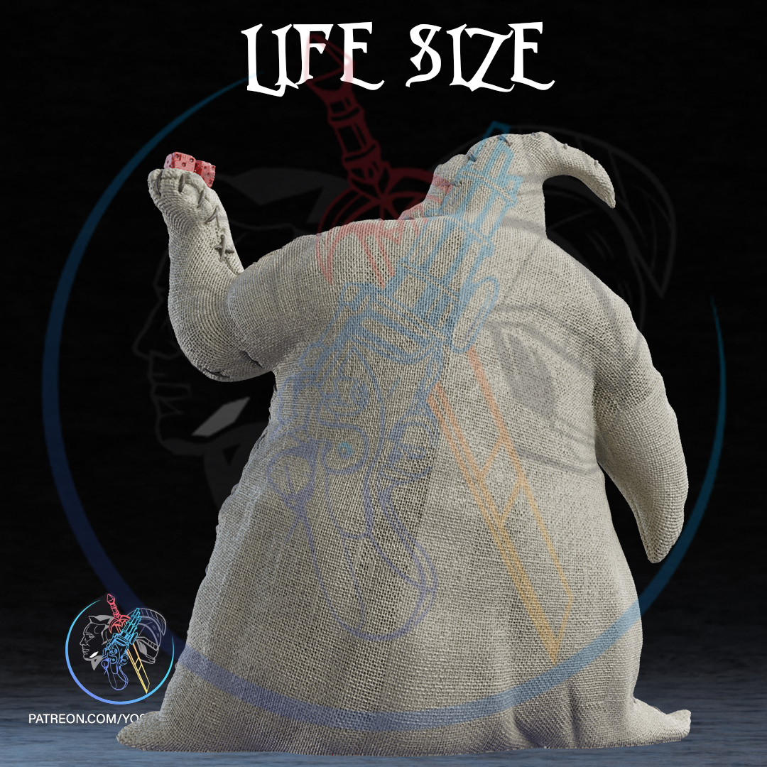 Life Size Scary Bug Sack 3D Printer STL File - Image 4