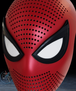 Alternative view of Spider-Man Brand New Day Face Shell 3D Printer STL File
