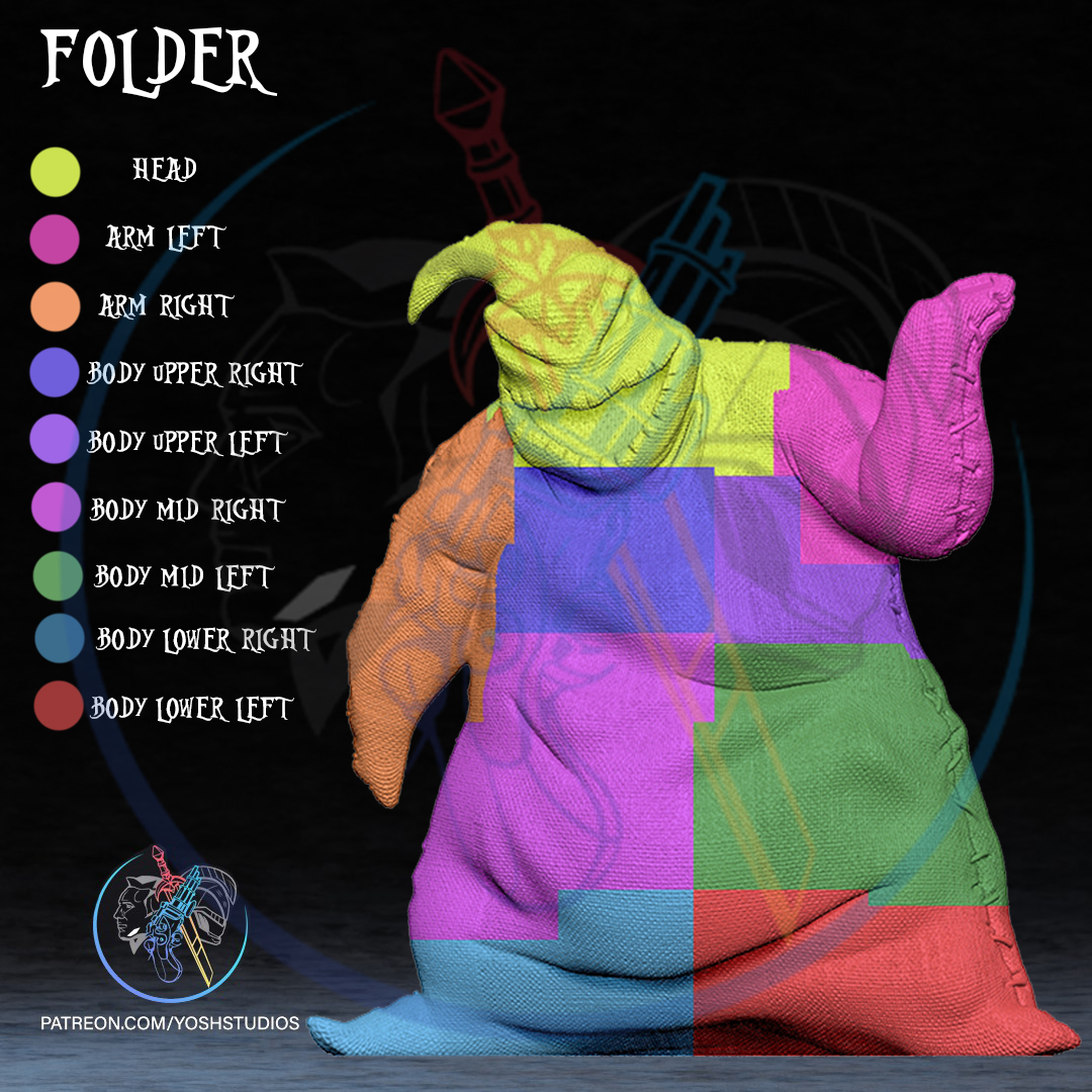Life Size Scary Bug Sack 3D Printer STL File - Image 5