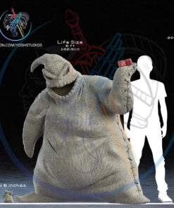 Alternative view of Life Size Scary Bug Sack 3D Printer STL File