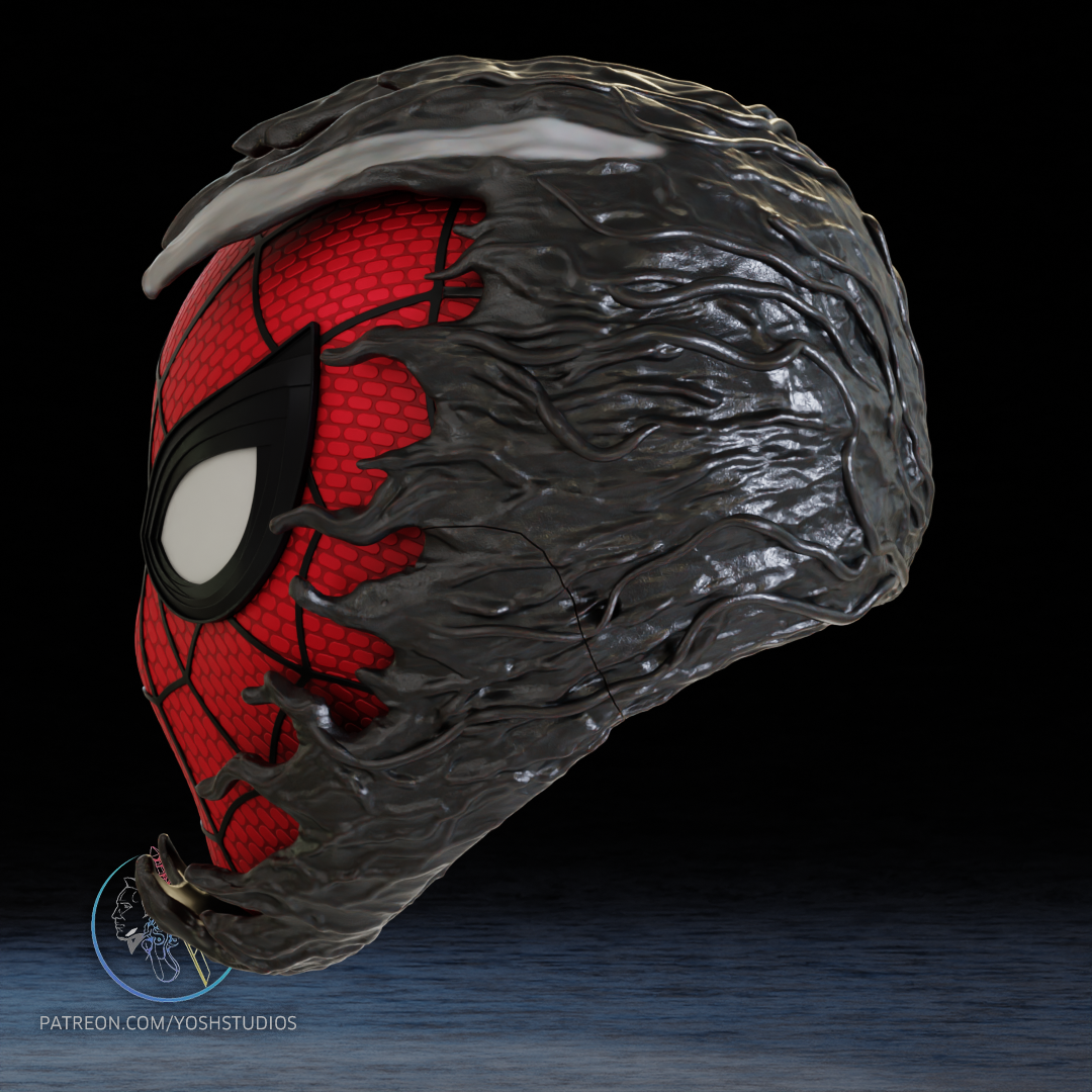 Spider-Man Brand New Day Mask 3D Printer STL File - Image 5