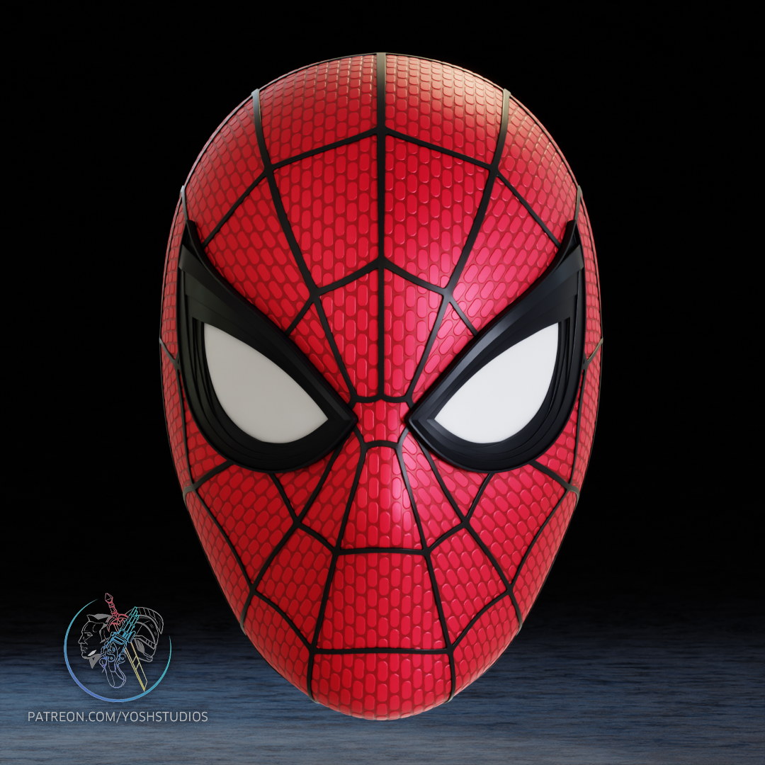 Spider-Man Brand New Day Mask 3D Printer STL File