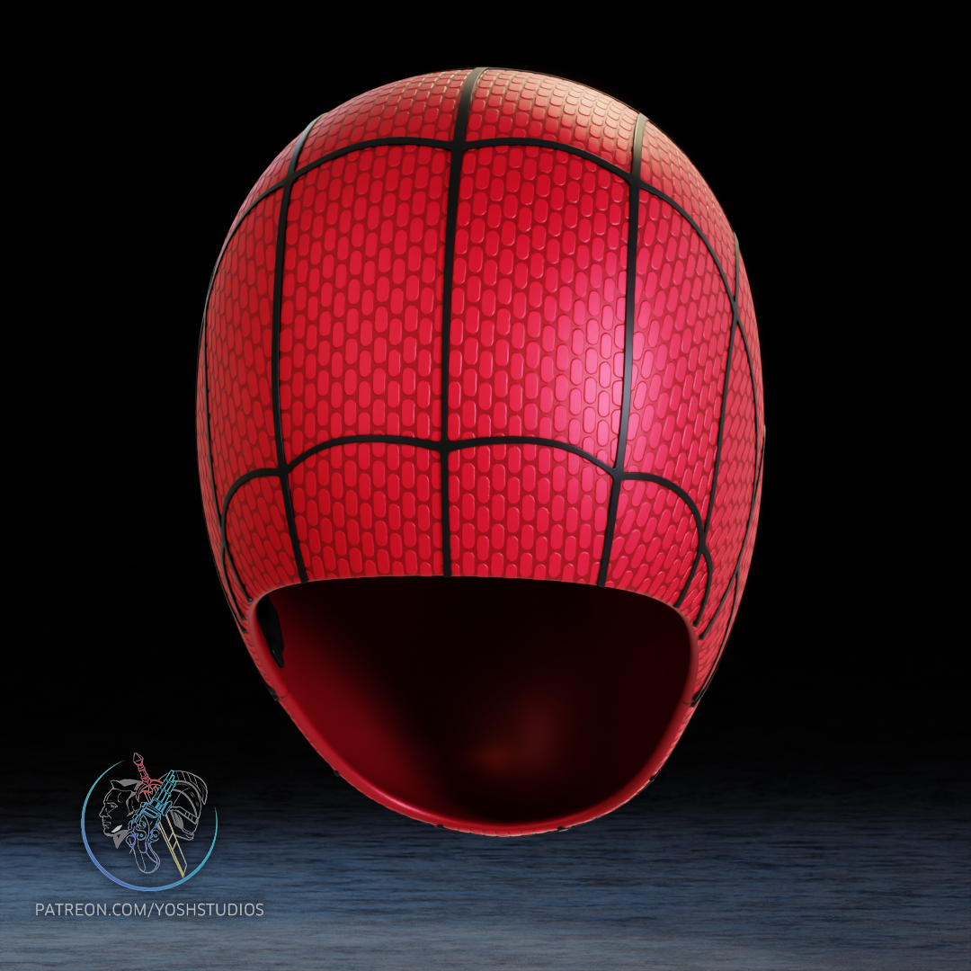 Spider-Man Brand New Day Mask 3D Printer STL File - Image 8