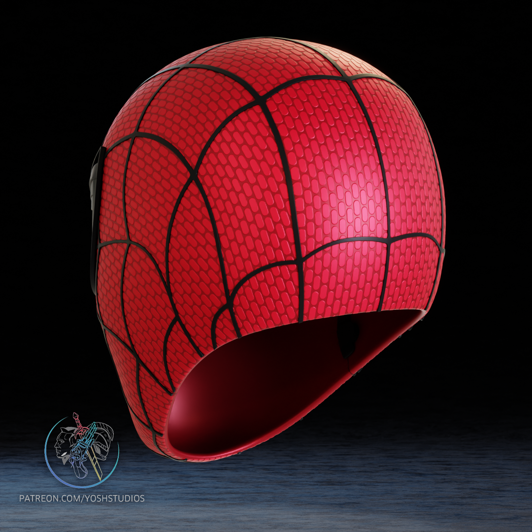 Spider-Man Brand New Day Mask 3D Printer STL File - Image 9