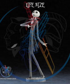 Life Size Pumpkin King 3D Printer STL File