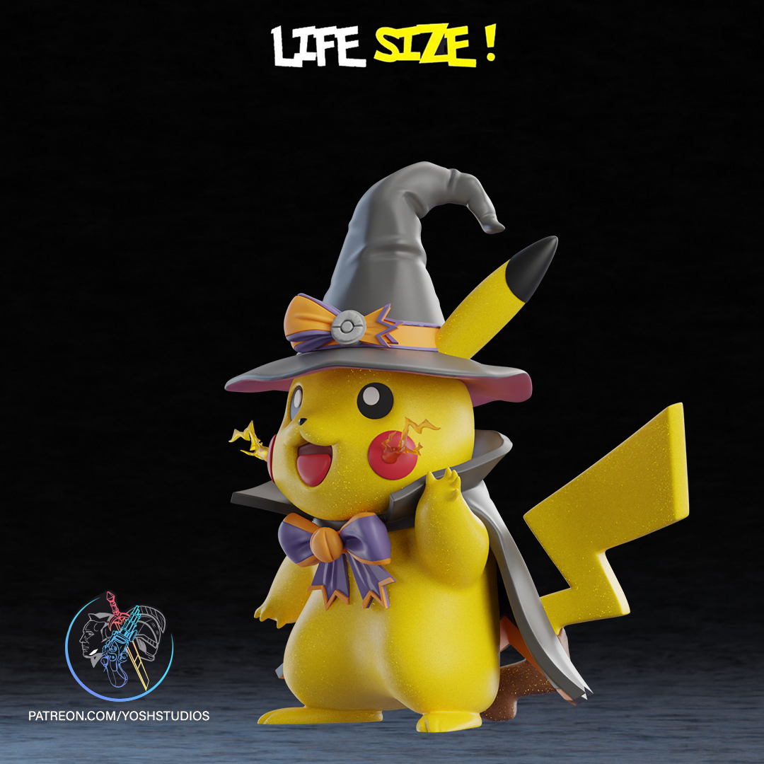 Wizard #025 Statue 3D Printer STL File - Image 5