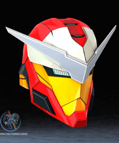 Alternative view of Iron Man Tokon Helmet 3D Printer STL File