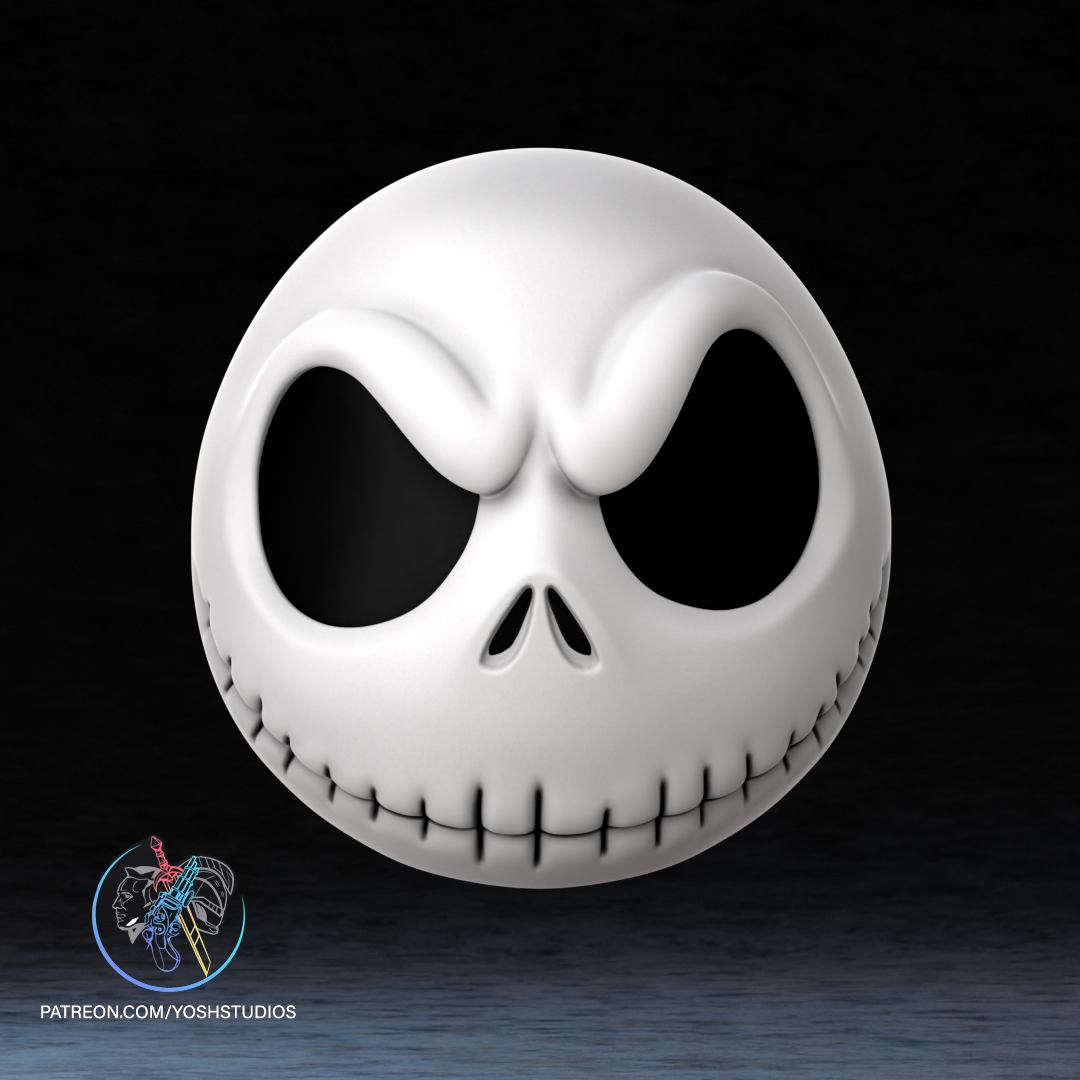 Pumpkin King Mask 3D Printer STL File - Image 4