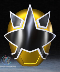 Gold Samurai Helmet 3D Printer STL File