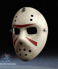 Alternative view of Hockey Universe Mask 3D Printer STL File