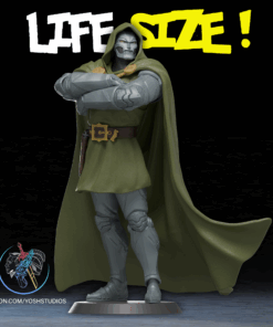 Life Size Dr Doom 3D Printer STL File