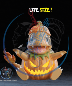 Life Size #0004 (Pumpkin) 3D Printer STL File