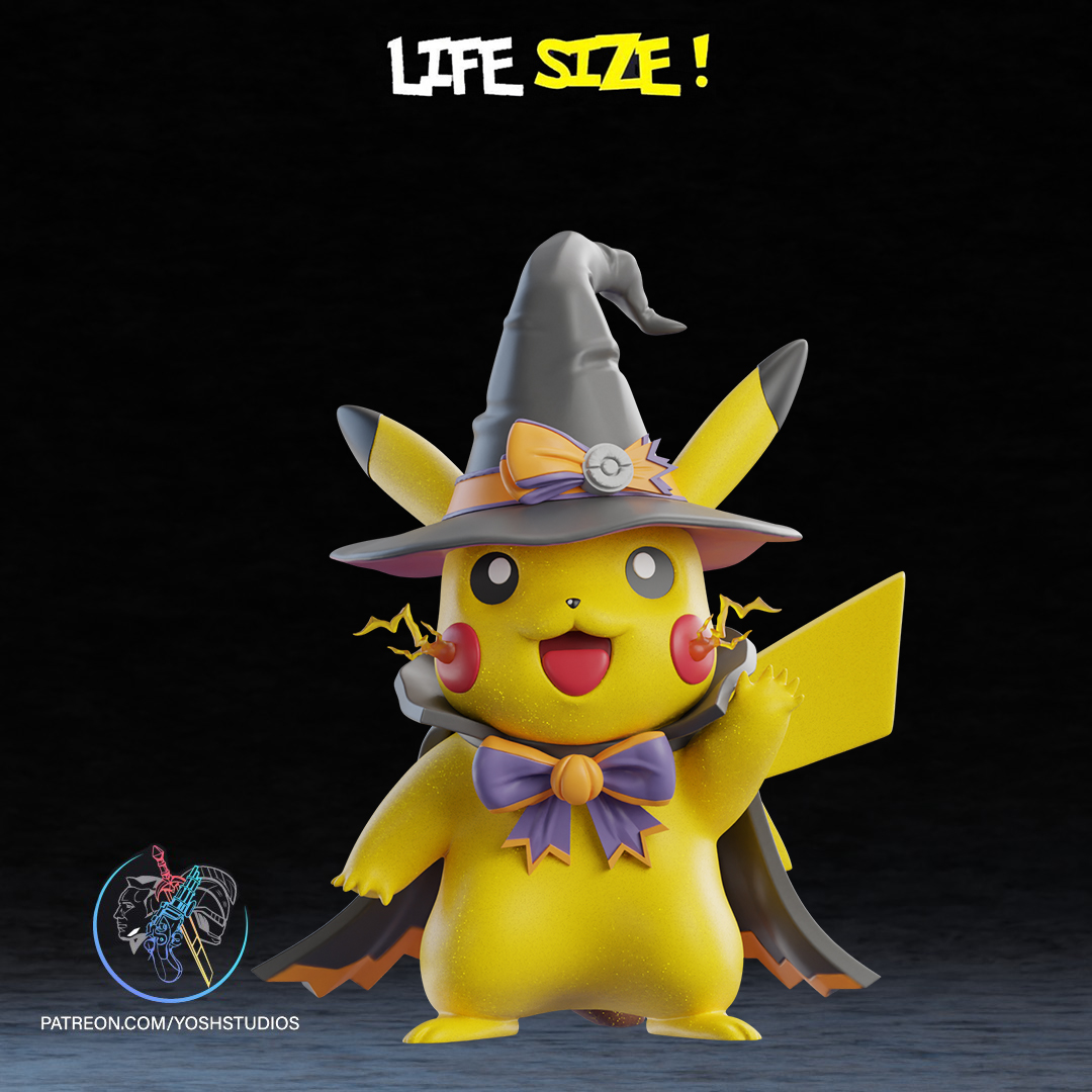 Wizard #025 Statue 3D Printer STL File - Image 4