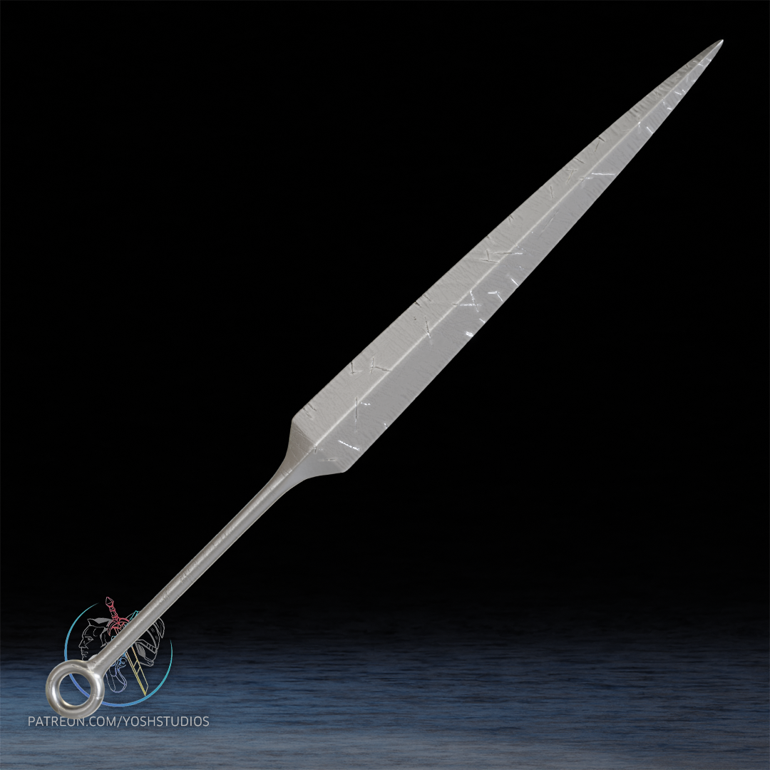 Silksong Sword 3D Printer STL File - Image 4