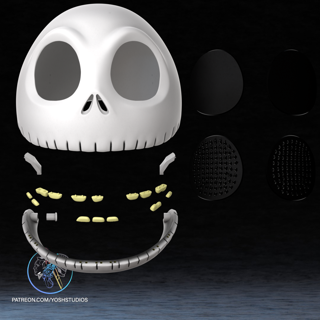 Pumpkin King Mask 3D Printer STL File - Image 13
