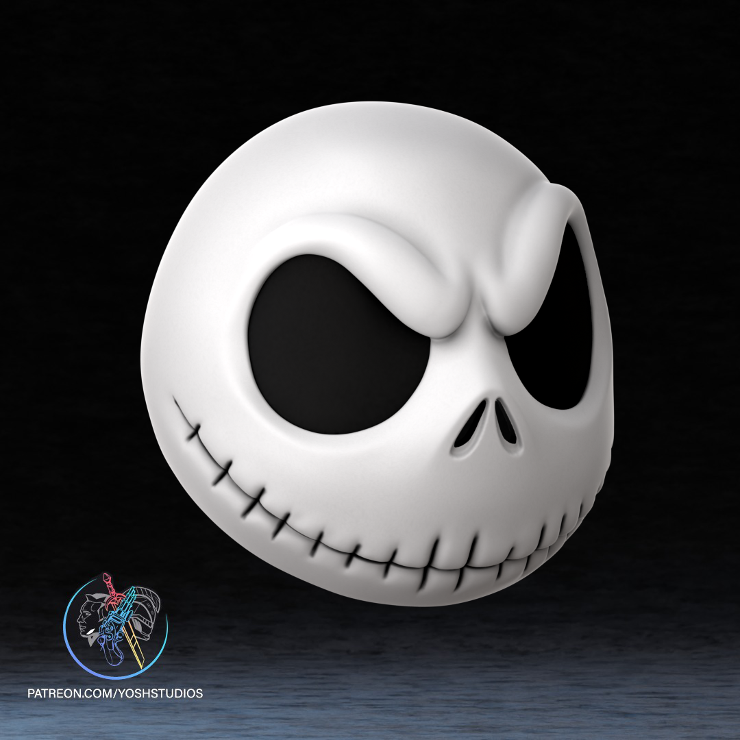 Pumpkin King Mask 3D Printer STL File - Image 7