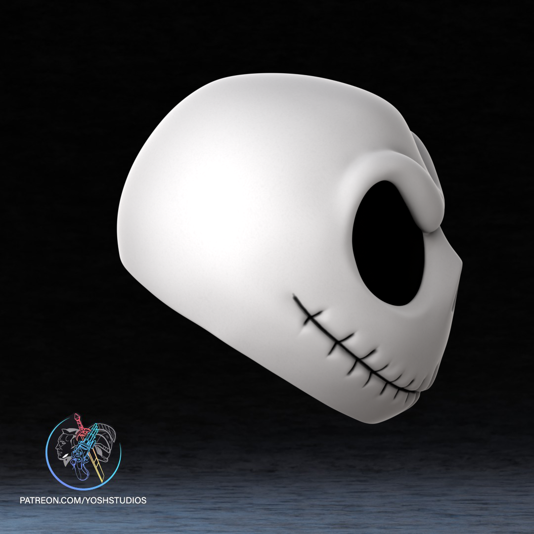 Pumpkin King Mask 3D Printer STL File - Image 10