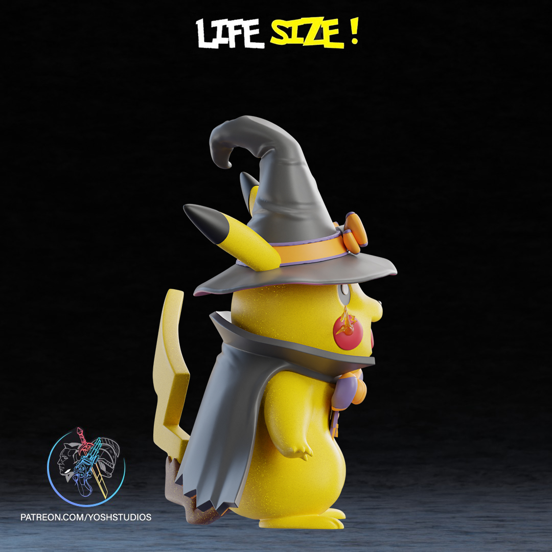 Wizard #025 Statue 3D Printer STL File - Image 7