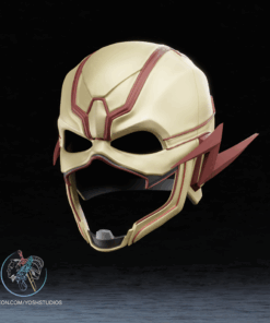 Alternative view of Evil Speedster 2 Helmet 3D Printer STL File