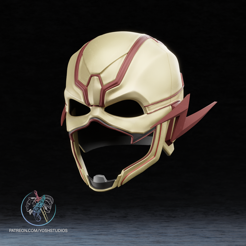 Evil Speedster 2 Helmet 3D Printer STL File - Image 2