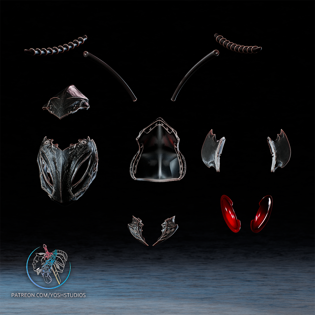 Ant King Helmet 3D printer STL File - Image 8