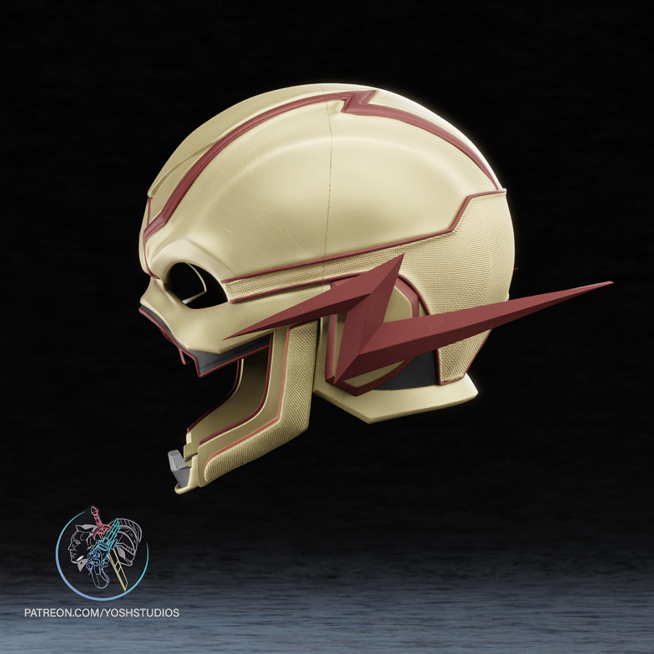 Evil Speedster 2 Helmet 3D Printer STL File - Image 3