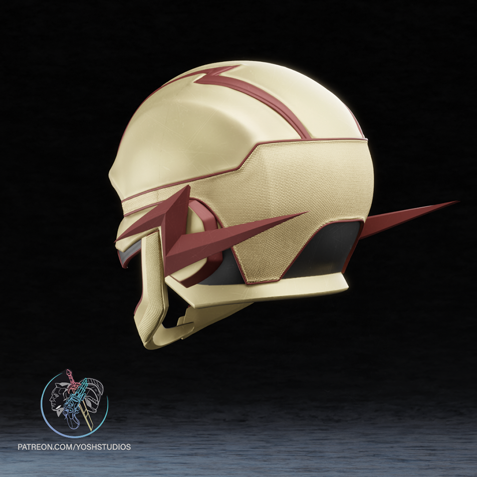 Evil Speedster 2 Helmet 3D Printer STL File - Image 4