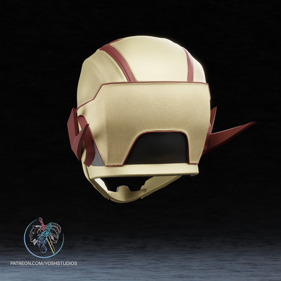 Evil Speedster 2 Helmet 3D Printer STL File - Image 5