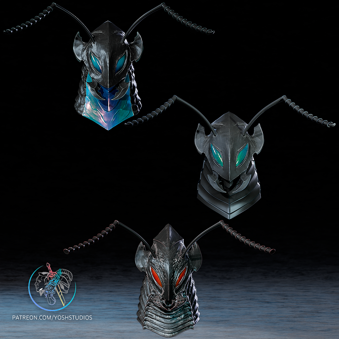 Ant King Helmet 3D printer STL File